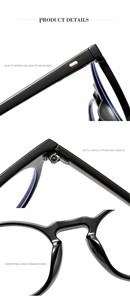 Nuevas <span class=keywords><strong>Gafas</strong></span> de Moda <span class=keywords><strong>Estilo</strong></span> Europeo Americano Retro <span class=keywords><strong>Iron</strong></span> <span class=keywords><strong>Man</strong></span> Donny, Montura de <span class=keywords><strong>Gafas</strong></span> con Protección Anti-Luz Azul, Lentes Planas de PC 3358 - Product Image 6