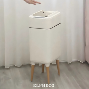 ELPHECO - <span class=keywords><strong>Cubo</strong></span> de <span class=keywords><strong>Basura</strong></span> Inteligente <span class=keywords><strong>con</strong></span> Sensor, Acero Inoxidable, Automático, Sin Contacto, <span class=keywords><strong>con</strong></span> <span class=keywords><strong>Patas</strong></span> Altas para Baño y Cocina - Product Image 5