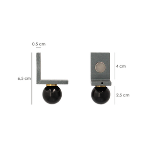 Set di Angoli Magnetici per Righelli da 40x40 mm - Product Image 2