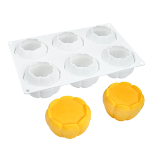 Molde de Silicona 3D con Forma de Cesta de 6 Cavidades, Grado Alimenticio, Antiadherente, para Mousse, Pastel, Chocolate, Jabón, Velas y Repostería - Product Image 5