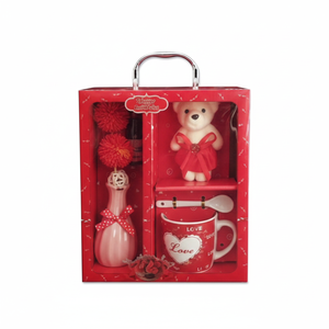 Set de Regalo de San Valentín, 24 Piezas, Taza de Cerámica con Florero y Oso para Alguien Especial - Product Image 2