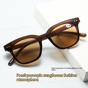 Sparloo 8275 hommes à la mode mode lunettes cadre en ligne nouvelle version épais élégant personnaliser Logo <span class=keywords><strong>lecture</strong></span> lunettes de soleil pour les aînés - Product Image 2