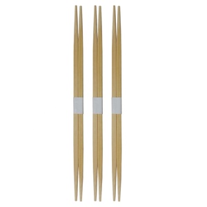 Suşi Ramen İki Uçlu Japon Bambu Çubukları Logolu Özel Tasarım Tek Kullanımlık Seyahat Kare Şekilli Premium - Product Image 5