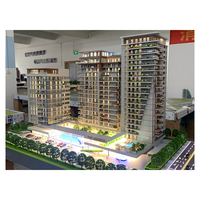 Modelo de Construcción de Villa en Miniatura 3D, Fabricación China, Diseño Europeo, Modelos de Arquitectura Residencial, OEM/ODM
