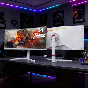 240hz 4k <span class=keywords><strong>pas</strong></span> <span class=keywords><strong>cher</strong></span> grand moniteur incurvé grand écran Pc moniteur Gaming 34 pouces 4k 180hz Moniteur Led moniteurs lcd pour les jeux - Product Image 1