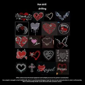 Customized Logo Heat <strong>Transfer</strong> Clothing Accessories Hot Stamping and Drilling Paste <strong>Rhinestones</strong> Loose Type for Garments - Product Image 5