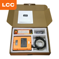 Télécommande industrielle étanche à 16 boutons à vitesse unique pour pont roulant Q1600 LCC