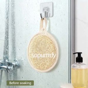 Éponge Loofah Personnalisée avec Logo, Tampons Exfoliants Réutilisables pour le Visage, Fabriqués en Luffa Biologique - Product Image 5