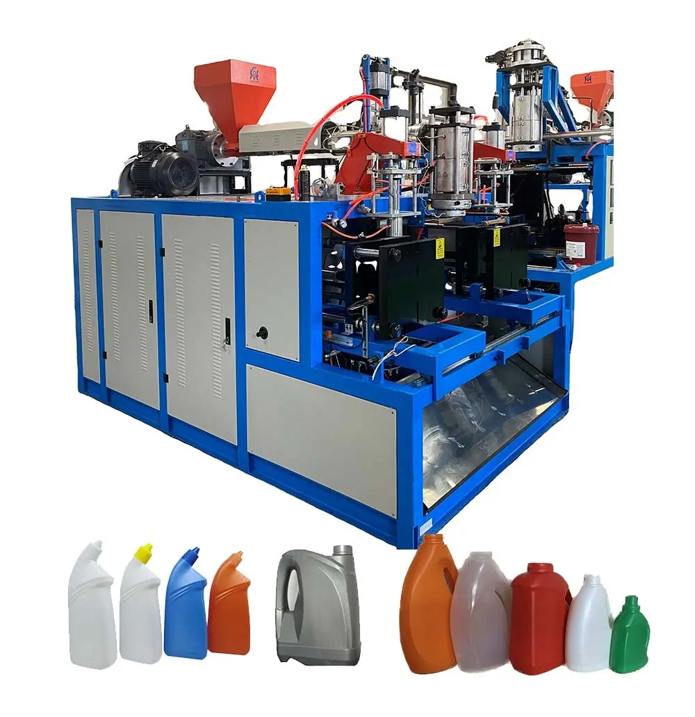 अच्छी गुणवत्ता एचडीपीई पीपी पीई पीईटी बोतल प्लास्टिक जेरी कर सकते हैं उत्पादन बाहर निकालना झटका मोल्डिंग मशीन