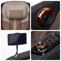 Vente en gros de luxe Smart AI Facture Dropshipping Thai Shiatsu Fauteuil de massage Corps entier Zero Gravity Fauteuil électrique Pas cher