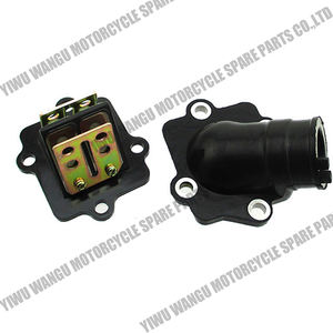 Collecteur d'admission pour tuyau d'admission de carpe, pour moto Jog 50 minaelli <span class=keywords><strong>Yamaha</strong></span>, moteur à 2 temps Polaris vintage, brouilleur, Scooter <span class=keywords><strong>50cc</strong></span> - Product Image 4