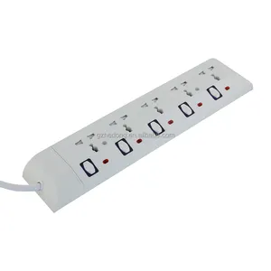 New Trend Universal Charger Multi Plug Outlet Extender 3 4 5 6 way Multifunctional Socket with Cable