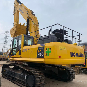 Excavatrice sur chenilles d'occasion PC450 d'origine japonaise, 45 tonnes, économe en carburant, godet de 2,1 m, puissance de 257 kW, en stock - Product Image 3