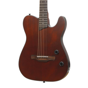 Chitarra Elettrica D-K6 Folk <span class=keywords><strong>Daddario</strong></span> 6 Corde Acustica Vintage con Finitura Opaca, 22 Tasti, Capotasto in Osso, Tastiera in Palissandro Indiano - Product Image 2
