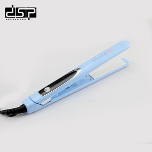 เครื่องหนีบผมมืออาชีพ Dsp รุ่น 10733 สีฟ้า หน้าจอดิจิตอล ร้อนเร็ว จัดแต่งทรงได้หลากหลาย - Product Image 2