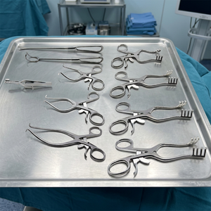Retractor Cervical Profesional Estilo Cloward, de Acero Inoxidable, Manual, Instrumento Quirúrgico Ortopédico para Columna Vertebral, con Certificación CE - Product Image 3