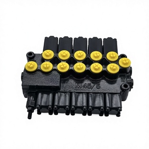 Vanne hydraulique multi-directionnelle haute performance M45-5, 5 sections pour excavatrice et grue - Product Image 4