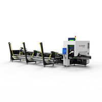 Máquina de Corte Láser de Fibra Industrial para Tubos con Alimentador Automático Cypcut para Tubos Cuadrados de Acero Inoxidable y Acero al Carbono, Alta Productividad AI BMP