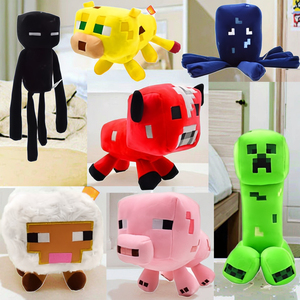 Thế giới của tôi bán buôn mềm đồ chơi sang trọng 80 phong cách coolbearing Steve BAT búp bê cuối cùng Bóng Rồng siêu mềm PP Thú nhồi bông đồ chơi - Product Image 2