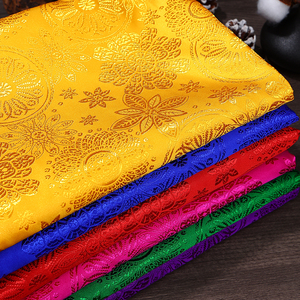 High-End chinesische Jacquard Stoff Satin Stoff zart bequem für Kleidung Wurf kissen Kunst handwerk Dekoration Stoff - Product Image 1