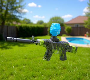 Pistola de Agua Eléctrica Blaster 456-10 de Plástico, Juguete para Niños, Diversión Acuática al Aire Libre - Product Image 2