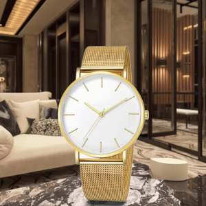 Reloj SEIKO NH35 para Hombre, Diseño Comercial, Acero Inoxidable, Reserva de Marcha, Esfera con Indicador, Cristal de Zafiro Luminoso, 10 Bar - Product Image 4