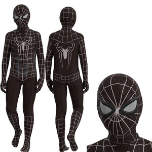 Costume da <span class=keywords><strong>Spiderman</strong></span> Classico per Bambini, Tuta in Spandex Zentai Adatta all'Età, Perfetto per Halloween e Feste in Maschera - Product Image 4