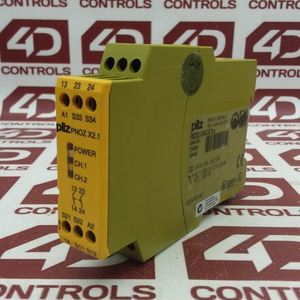 Relé de Seguridad Plc 774306 (pnoz X2.1 24vacdc 2n/o), <span class=keywords><strong>6A</strong></span>, Controlador de Automatización Industrial para Almacenes, Producto con Garantía - Product Image 1
