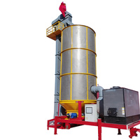 Séchoir à Grains Complet : Système de Séchage avec Moteur et Composants Essentiels, Longue Durée de Vie, Idéal pour l'Agriculture (Maïs, Riz, Blé)