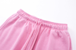 Shorts sportivi in cotone Terry francese con ricamo personalizzato 100% cotone Casual da uomo Sport corto Vintage corto corto - Product Image 5