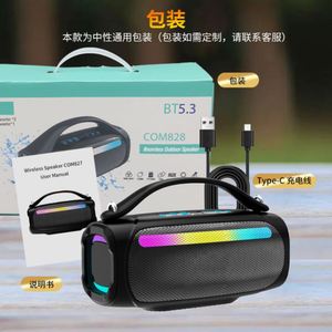 New 60W High-power bluetooth Speaker Rgb Colorful <b>Subwoofer</b> <b>Wireless</b> Portable Outdoor Speaker - Product Image 3