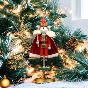 Nouveau Style Cascanueces Cartoon Capees Souris <span class=keywords><strong>Casse</strong></span>-<span class=keywords><strong>Noisette</strong></span> Roi Marionnette <span class=keywords><strong>En</strong></span> Bois Artisanat Cadeau Décorations Ornements De Noël <span class=keywords><strong>Casse</strong></span>-<span class=keywords><strong>Noisette</strong></span> - Product Image 5