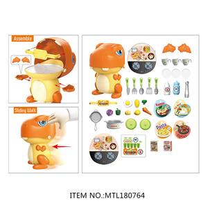 Jeu de <span class=keywords><strong>cuisine</strong></span> en forme de dinosaure, ensemble de <span class=keywords><strong>cuisine</strong></span> en plastique pour enfants, mini jouets de <span class=keywords><strong>cuisine</strong></span> pour enfants, ensemble de <span class=keywords><strong>cuisine</strong></span> pour filles - Product Image 5