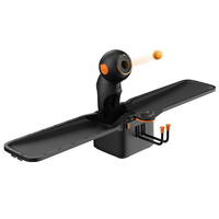 Robot de tennis de table professionnel PUSUN DORA PRO avec commande à distance par application, machine d'entraînement automatique avec alimentation en balles