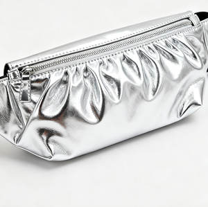 Tissu souple extensible en <span class=keywords><strong>cuir</strong></span> PU brillant et écologique coupe-vent pour robes jupes Costumes - Product Image 5