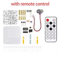Kit électronique DIY, veilleuse à télécommande, LED, pratique de soudure, assemblage de circuits, projet STEM amusant, composants électroniques