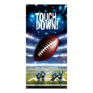 NFL Game Couverture de porte décorative Football américain Football Toile de fond suspendue Bannière - Product Image 1