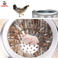Machine à Plumer la Volaille et les Poulets en Acier Inoxydable Horus pour 15 à 20 Poulets Entiers