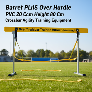 Valla de PVC Barret de 20 cm de altura con barra transversal de 80 cm para entrenamiento de agilidad - Product Image 3