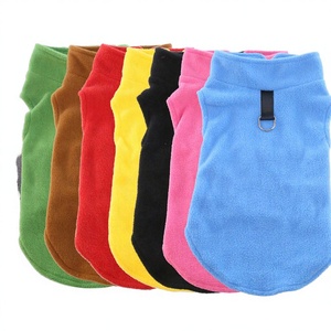 Vêtements pour animaux de compagnie personnalisables : Gilet chaud et épais à carreaux en <span class=keywords><strong>polaire</strong></span> polyester pour <span class=keywords><strong>chien</strong></span> - Product Image 1
