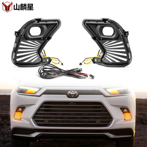 Luz de Circulación Diurna LED, Faros Antiniebla para Toyota Highlander 2024 2025, Versión Estadounidense, Material ABS, Alto Flujo Luminoso - Product Image 2