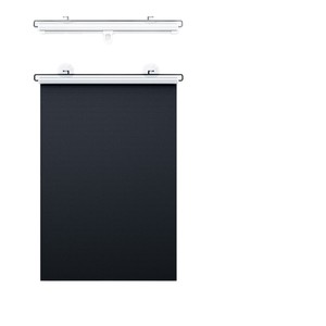 Balcony Suction Cup Sunshade Curtain Retractable Roller Blind UV Blocking For Home Office Windows Exterior Installation - Product Image 2