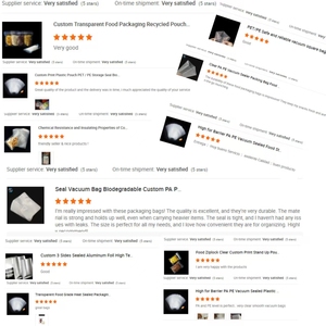 Bolsas de Embalaje al Vacío Planas Impresas Personalizadas para Maíz Fresco y Maíz Congelado con <span class=keywords><strong>Propiedades</strong></span> de Alta Barrera para Conservación - Product Image 4