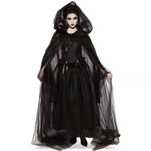 Nuevo Disfraz de Halloween 2026: Novia Fantasma, Bruja, Vampiro - Traje de Cosplay para Adultos, Ideal para Juegos, Actuaciones en Escenario, Fiestas y Juegos de Rol de Terror - Product Image 4