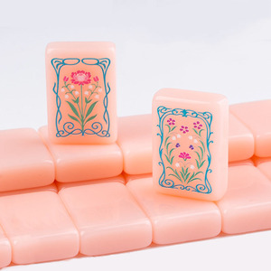 Customized High-end Crystal <b>Mahjong</b> <b>Set</b>, Acrylic American <b>Mahjong</b> <b>Set</b>, Travel <b>Mahjong</b> <b>Set</b> American Style Acrylic <b>Mahjong</b> Tiles - Product Image 1