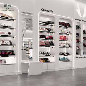 Étagères de pharmacie en bois avec éclairage LED pour présentation en magasin médical - Présentoir de vente au détail écologique - Meilleures ventes - Product Image 5