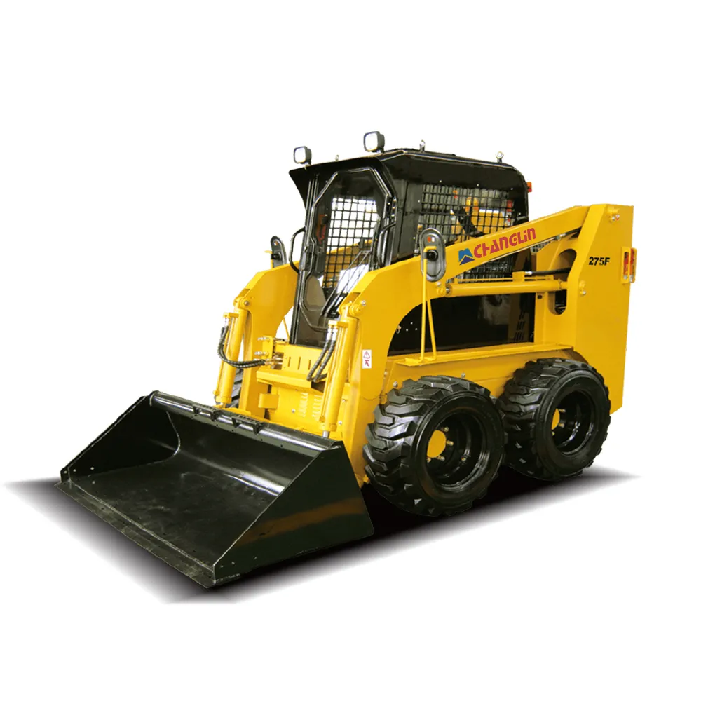 Factory Direct Supply Gasoline agricultural wheel backhoe skid steer loader