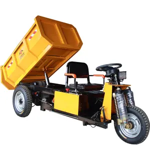 Hot Selling Electric Dumper With Cargo 3 Wheel Mini Electric Tricycles Small Electric Dump Truck
