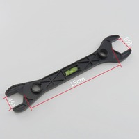Clé de douche en plastique pour raccords PPR, avec niveau intégré, pour robinets mélangeurs et installation de robinets