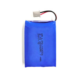 충전식 7.4V 리튬 폴리머 배터리 파우치 <span class=keywords><strong>LiPO</strong></span> RC 자동차 UVC 3.7V 11.1V 600mAh 350mAh 380mAh 1500mAh 1800mAh 옵션 - Product Image 6